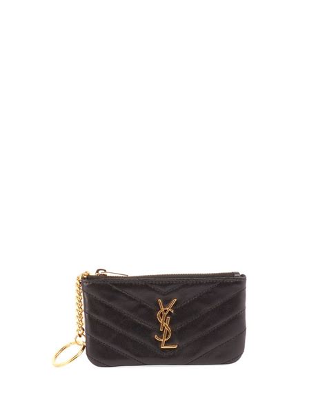 Saint Laurent Loulou Monogram YSL Mini Quilted Leather Zip 